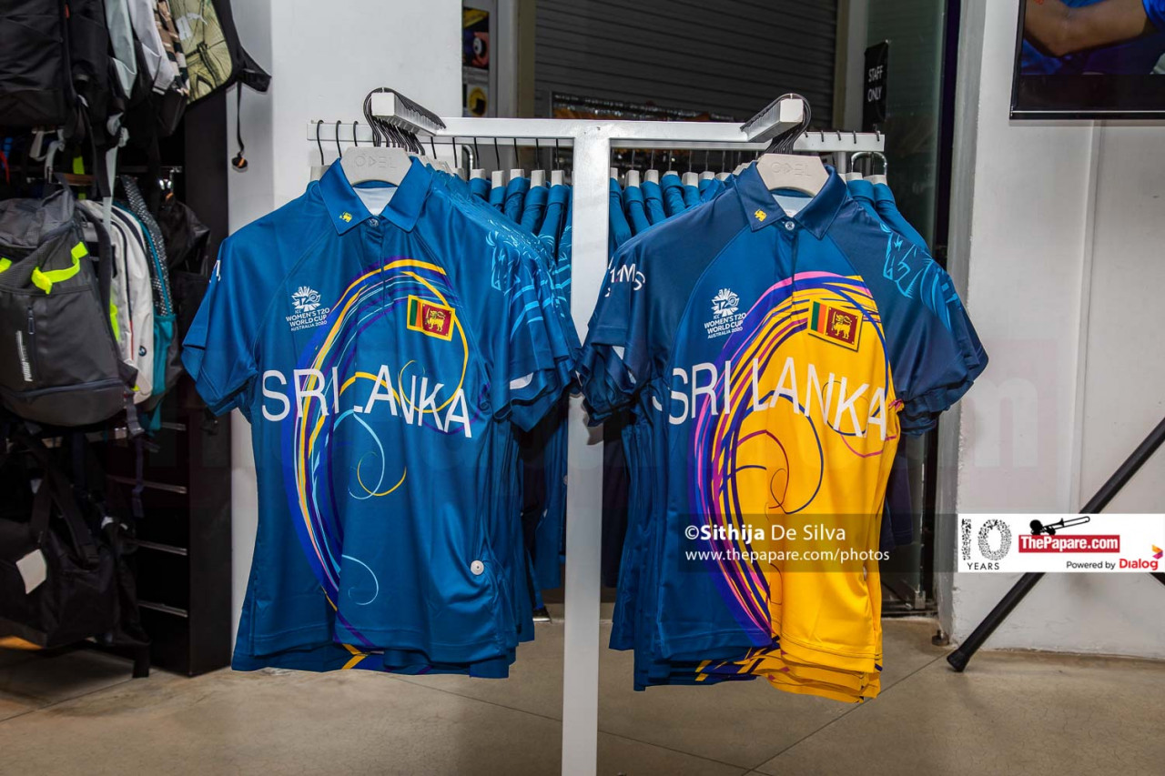 Photos: The ICC Women's T20 Cricket World Cup 2020 Official Sri Lanka Team  Jersey Launch at Odel Sports